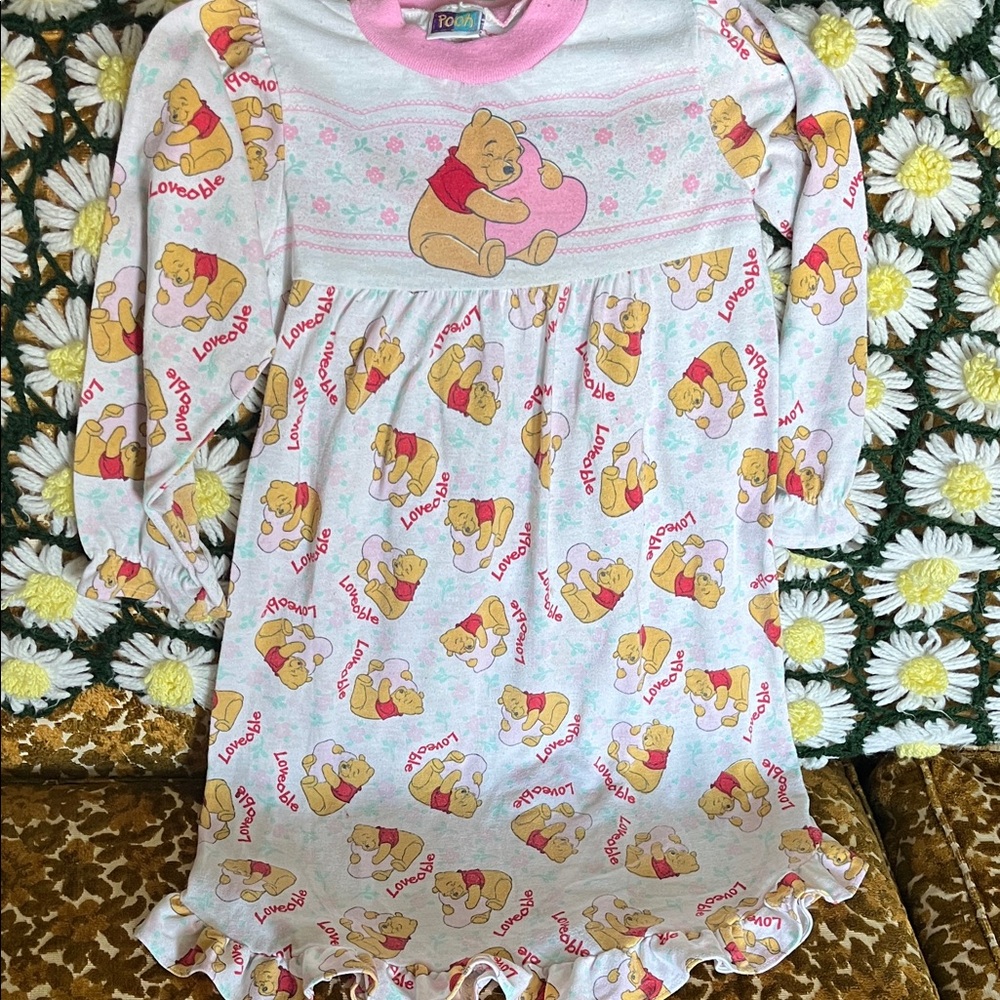 Disney Winnie the Pooh vintage nightgown